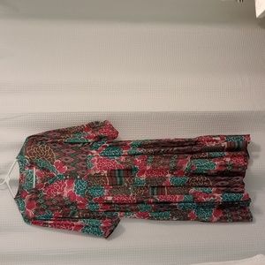 FIGUEROA & FLOWER - Bohemian Patterned Dress - Size: Small